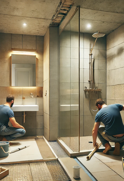 Ремонт ванной комнаты: гидроизоляция, сантехника и дизайн