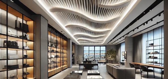 Бесшовные натяжные потолки – максимум эстетики и удобства