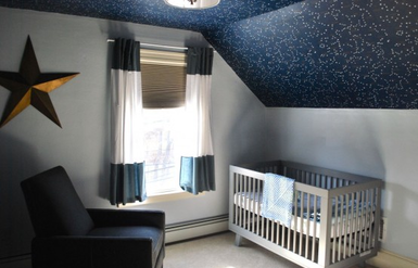 Натяжные потолки звездное небо